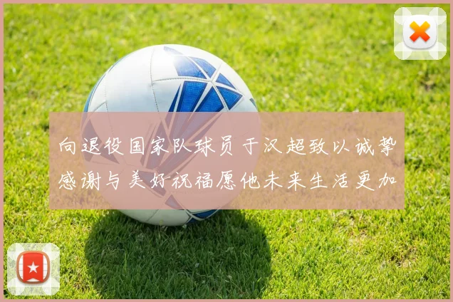 向退役国家队球员于汉超致以诚挚感谢与美好祝福愿他未来生活更加精彩